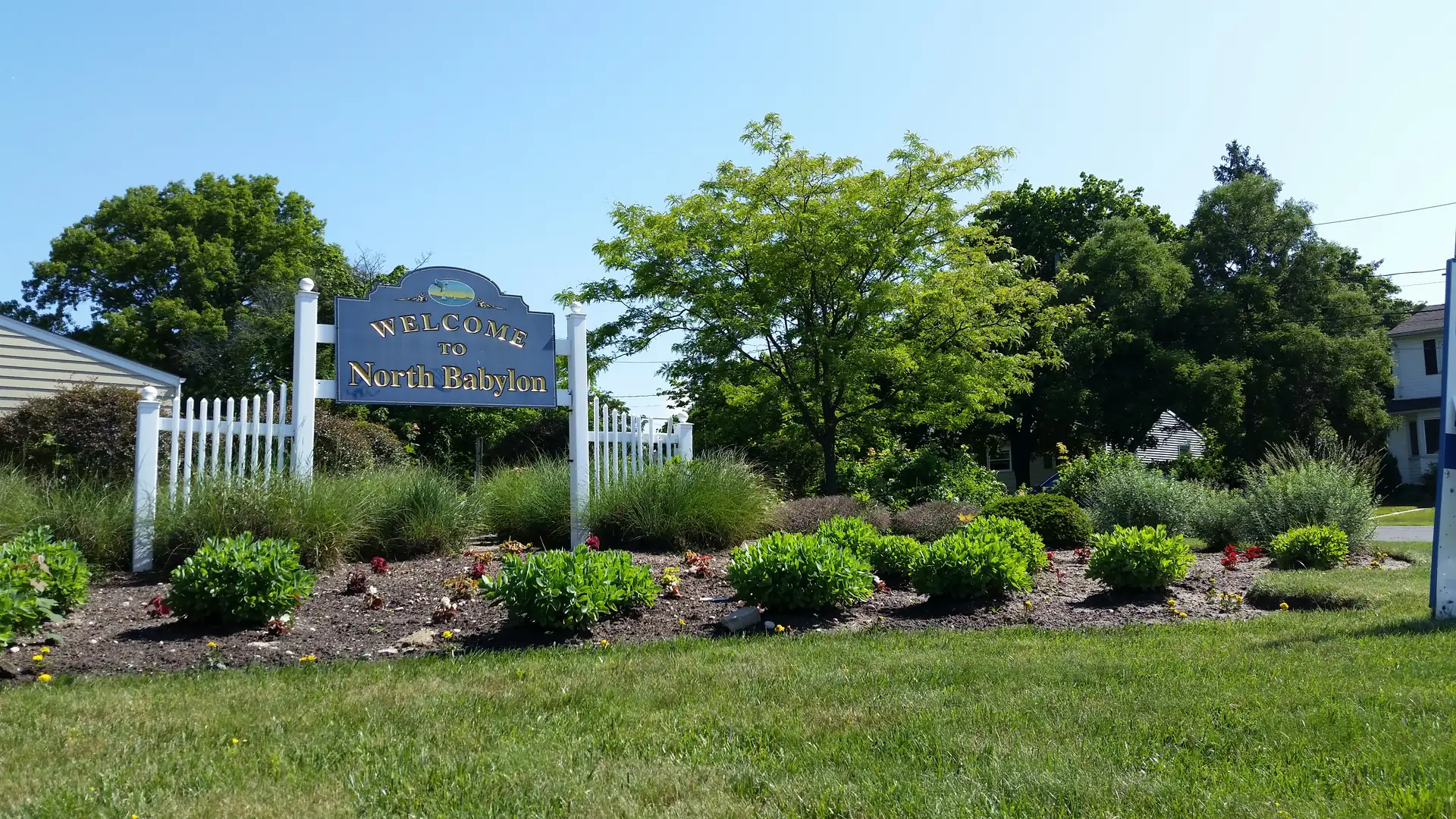 Welcome to North Babylon sign, North Babylon, NY