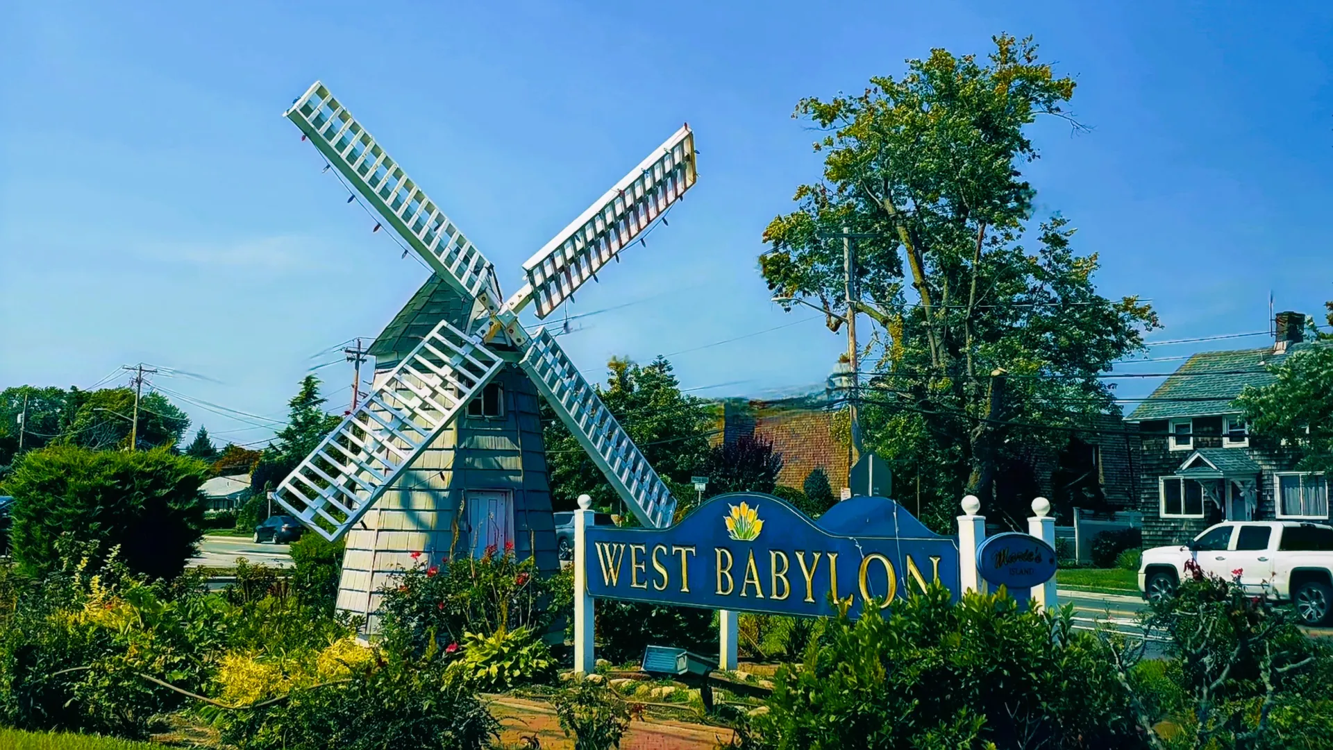 Welcome to West Babylon sign, West Babylon, NY